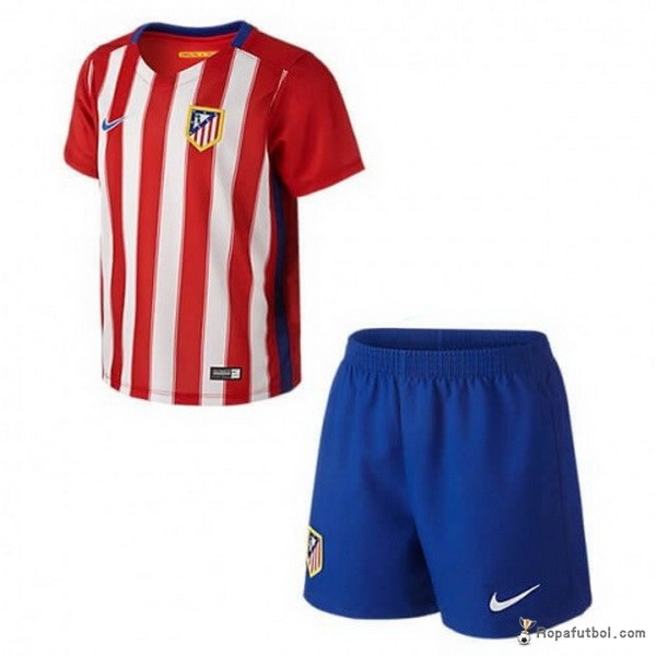 Camiseta Atlético de Madrid Replica Primera Ropa Niños 2016/17 Rojo